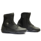BELA Prime Curto Botas De Moto Homem Couro Preto