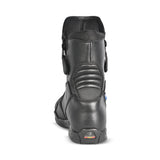 BELA RIO Motocicleta Couro Botas Pretas - Imagem do verso de Boots