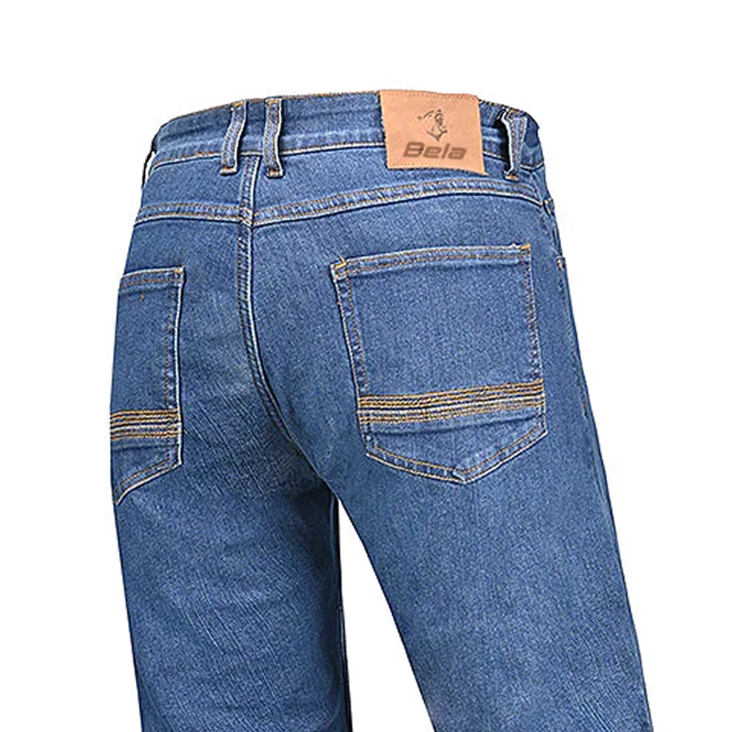 BELA RIO Denim Jeans Moto Senhora Calcas Azul – 7 – Maximomoto PT