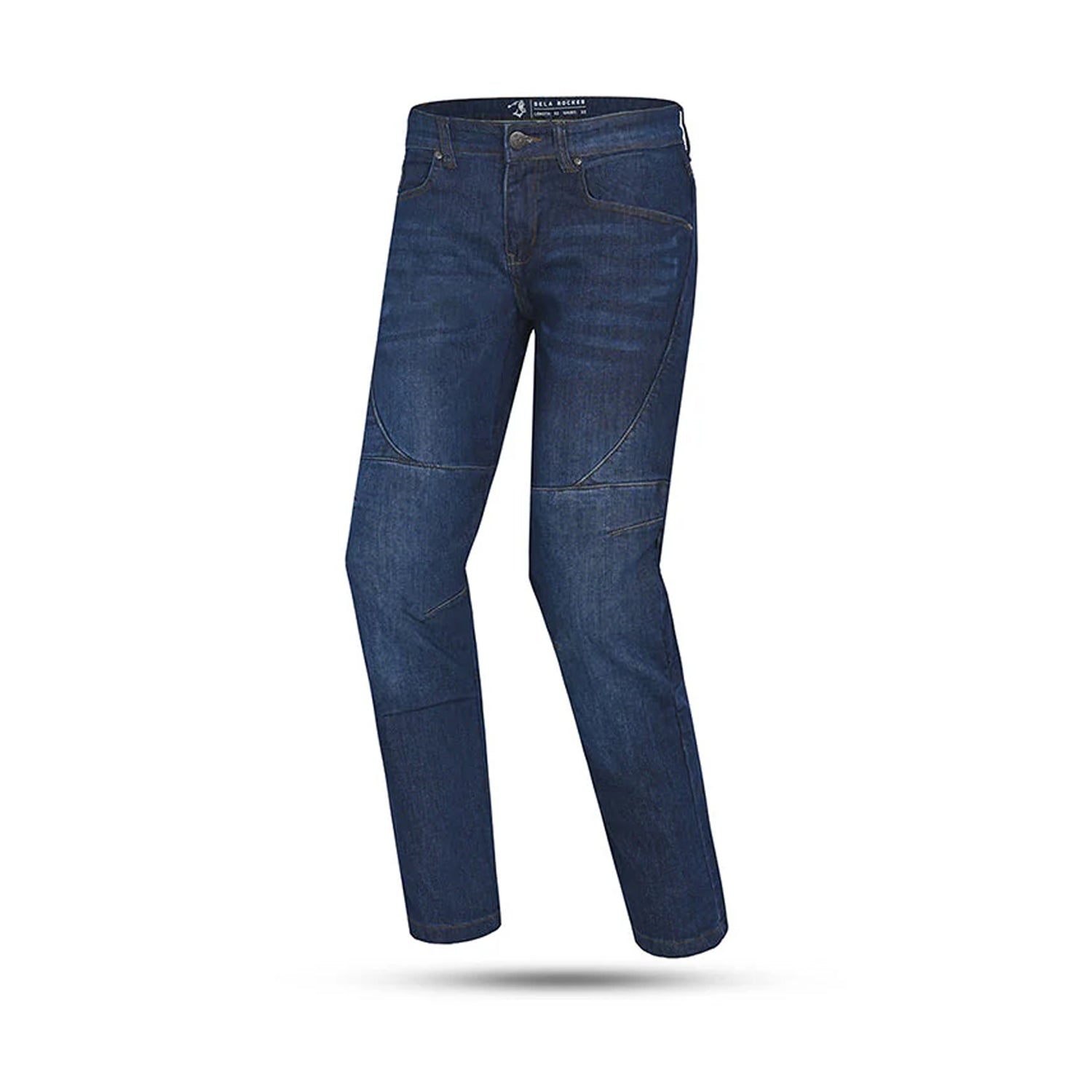 BELA ROCKER VAQUERO Denim Moto Pants CE Approved AA Blue 32 Inseam – 1 – Maximomoto PT