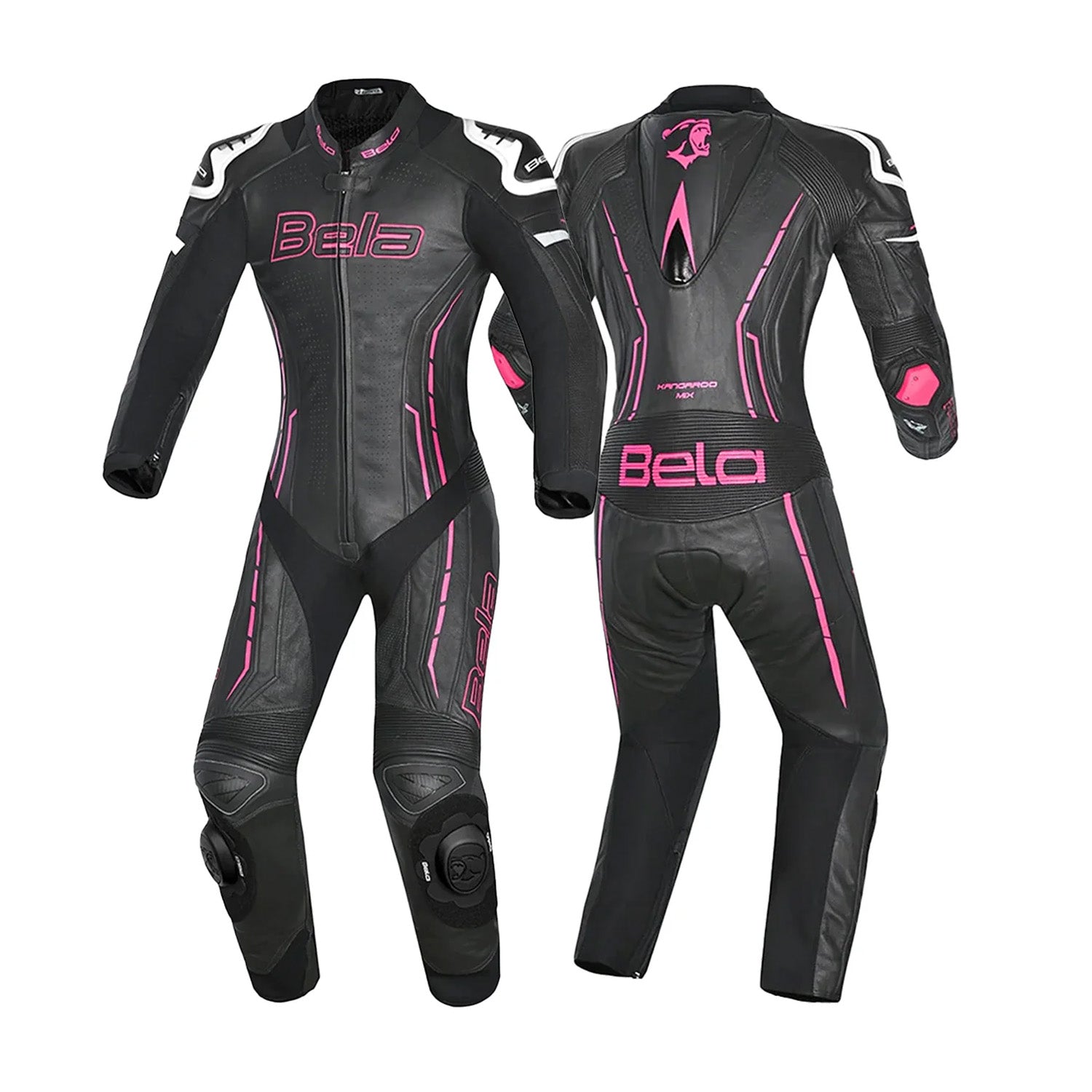 BELA ROCKET MIX 1 PC Fatos De Moto Senhora Branco Preto Rosa – 2 – Maximomoto PT