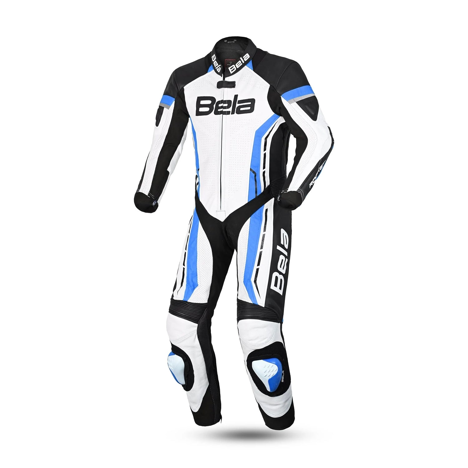 BELA ROCKET KIDS 1 PC Fatos De Moto Branco Azul Preto – 1 – Maximomoto PT