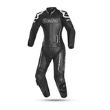 BELA ROCKET MIX KANGAROO 1 PC Moto Senhora Fato Preto Blanco - imagem frontal do terno