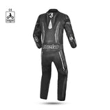 BELA ROCKET MIX KANGAROO 2 PC Motorcycle Leather Suit Black Anthracite