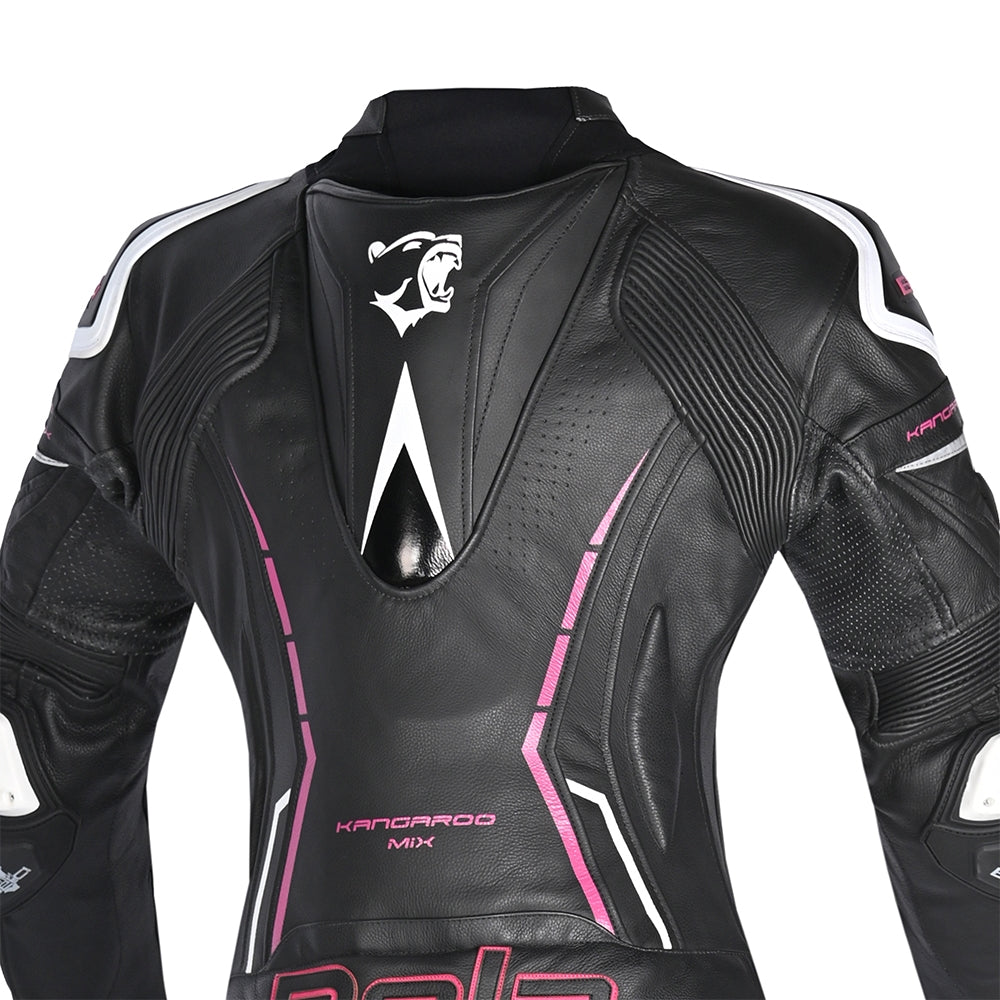 BELA ROCKET MIX KANGROO 2 PC Moto Senhora Fatos - Imagem da parte superior das costas do terno