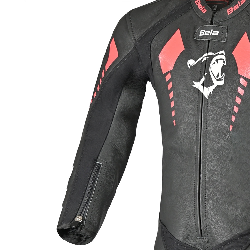 BELA ROLLOVER KIDS 1 PC Motorcycle Suit Black Red Fluorescent – 8 – Maximomoto PT