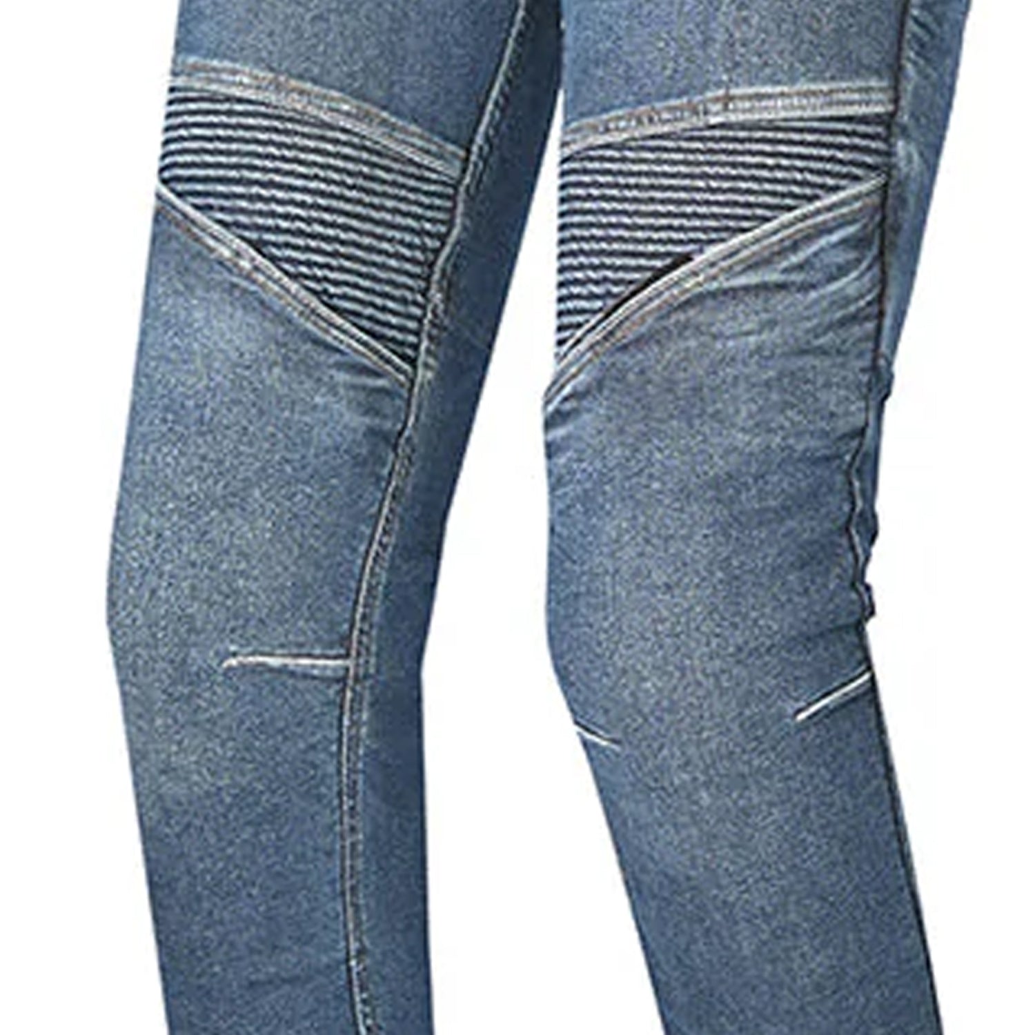 Beautiful Rosekin Motorcycle Ladies Denim Jeans Blue – 10 – Maximomoto PT