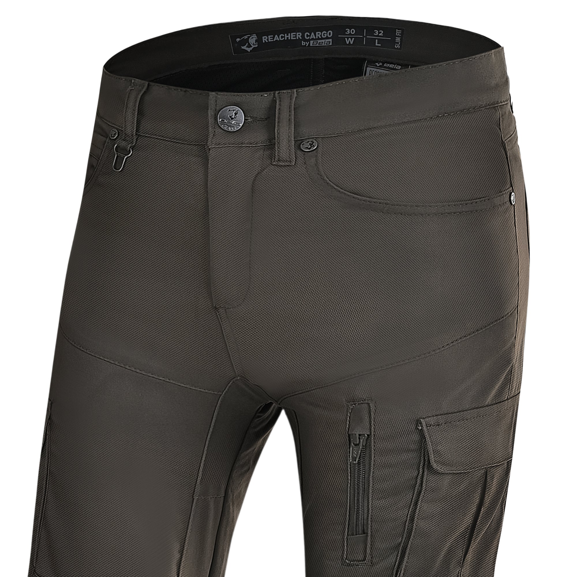 BELA REACHER HOMEM LAYER CARGO CALCAS DE MOTO 32L OLIVA VERDE – 4 – Maximomoto PT