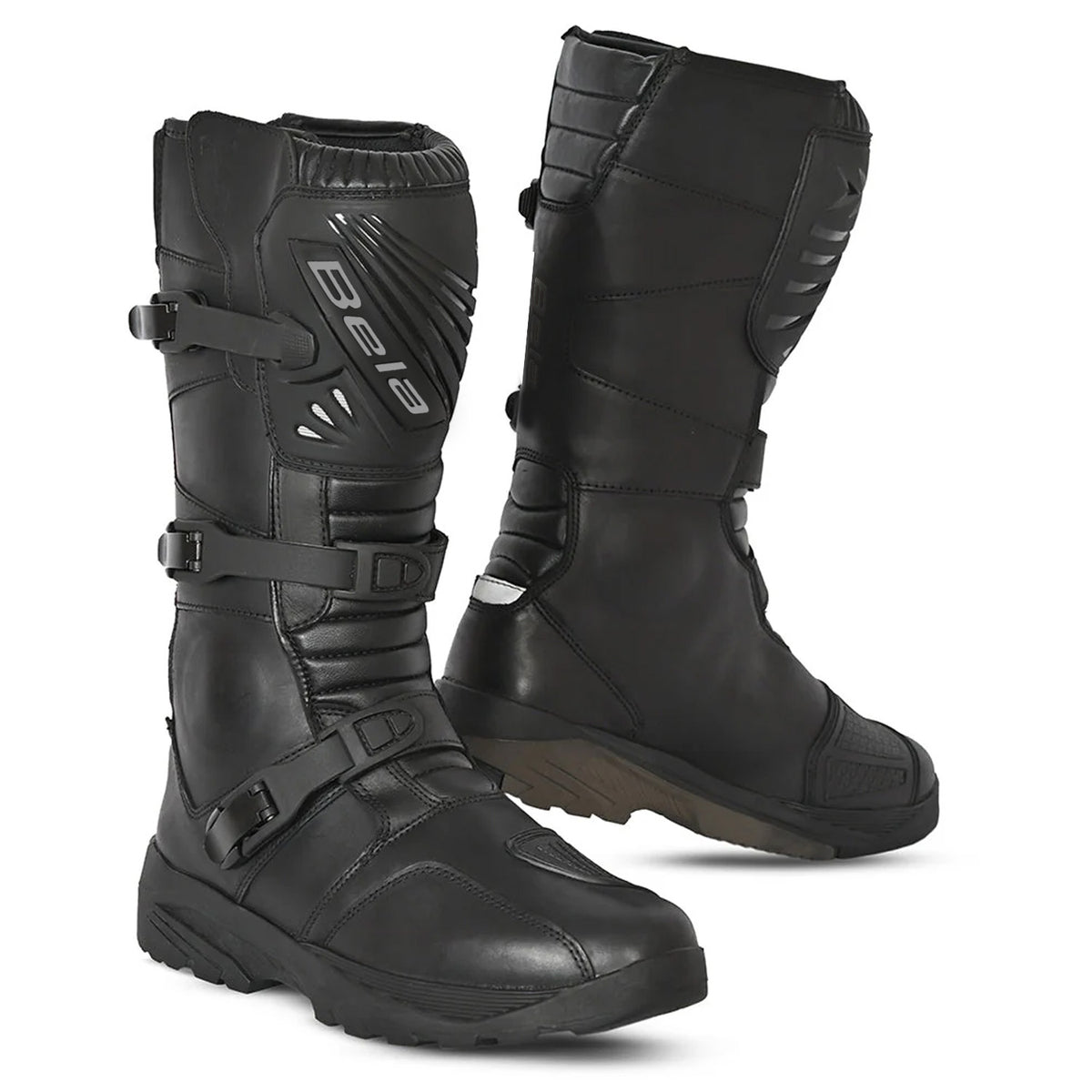 BELA SENIOR WP Motorcycle Leather Boots Black