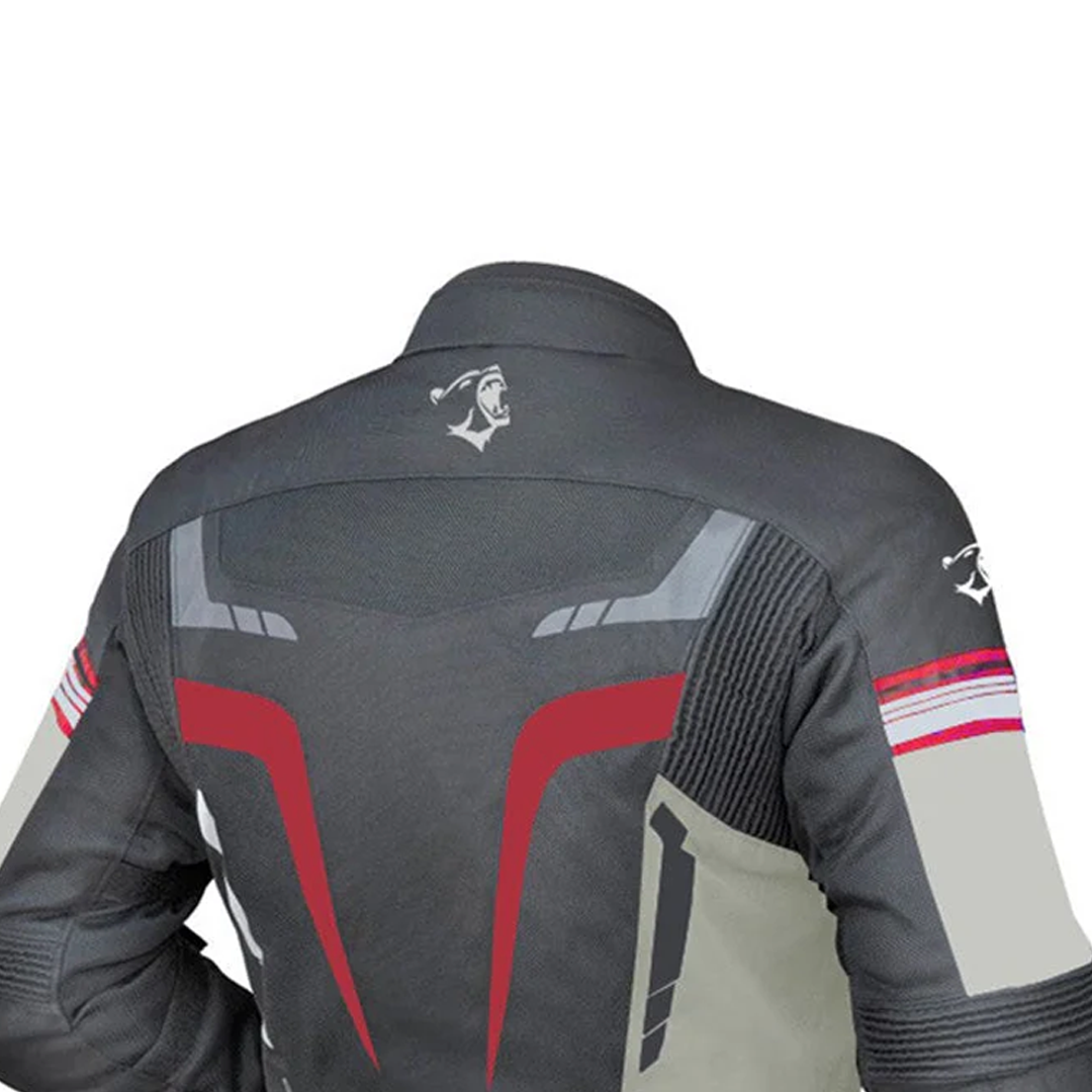 BELA SPRINTER Casacos De Moto Textil Gelo Preto Vermelho – 5 – Maximomoto PT