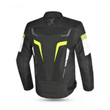 BELA SPRINTER Motorcycle Textile Jackets Black Fluorescent Yellow
