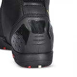 BELA STRIP Moto Couro Botas Preto Fluorescente Amarelo - Imagem do verso de Boots