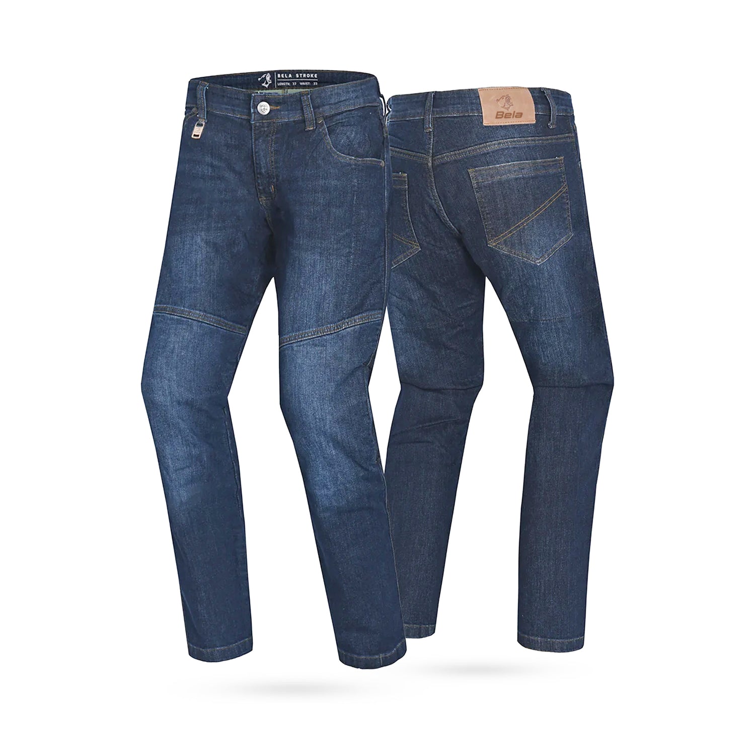 BELA STROKE (MXD-406) Jeans Moto Dirty Blue Pants – 2 – Maximomoto PT