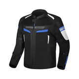 BELA SPRINTER CASACOS DE MOTO TEXTIL HOMEM PRETO AZUL