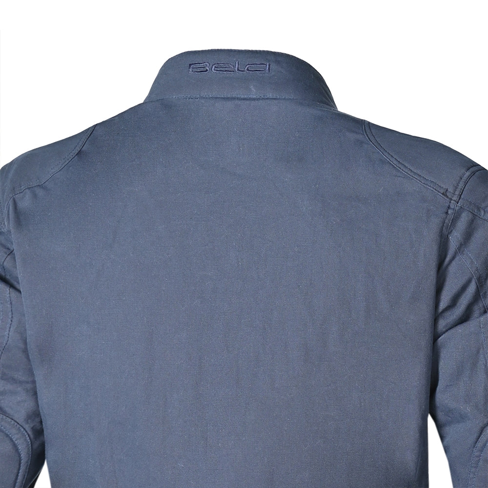 BELA TECTICAL COTTON WAX Motorcycle Textile Jackets Navy Blue – 7 – Maximomoto PT
