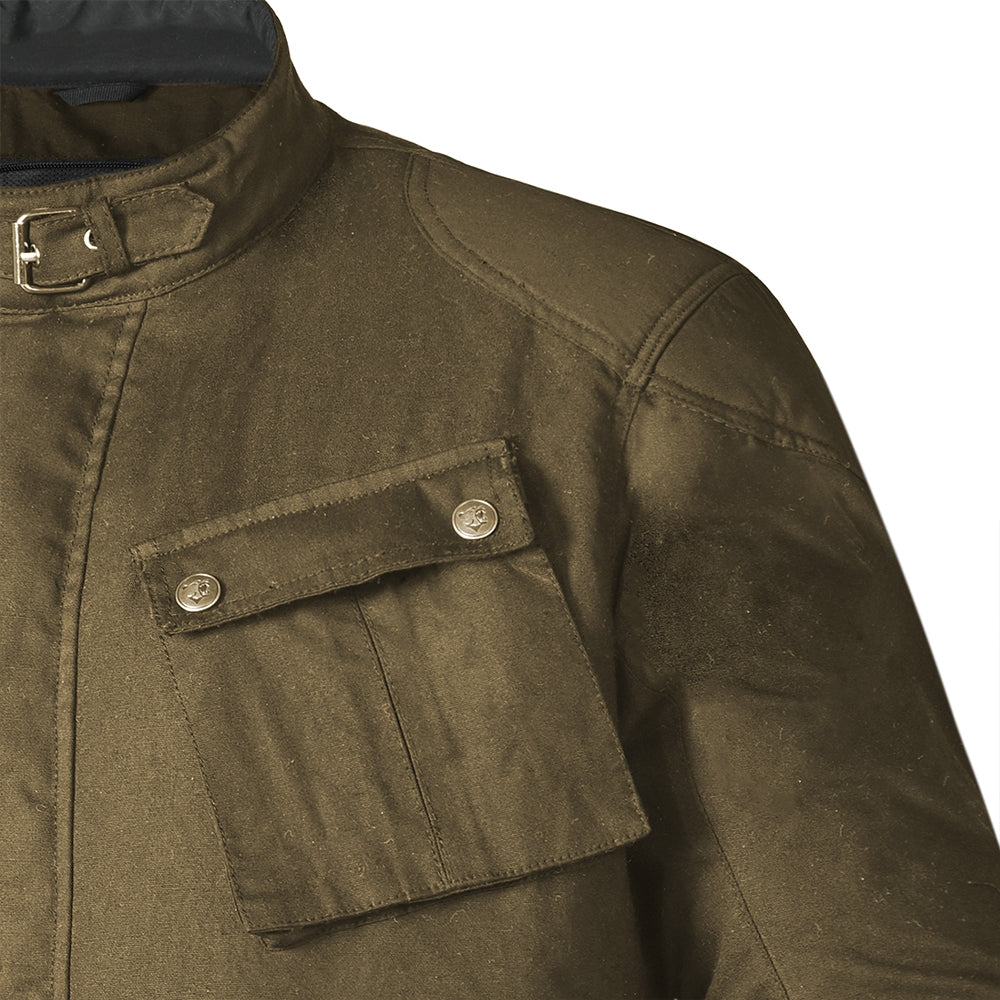 BELA TECTICAL COTTON WAX Motorcycle Textile Jackets Green – 6 – Maximomoto PT