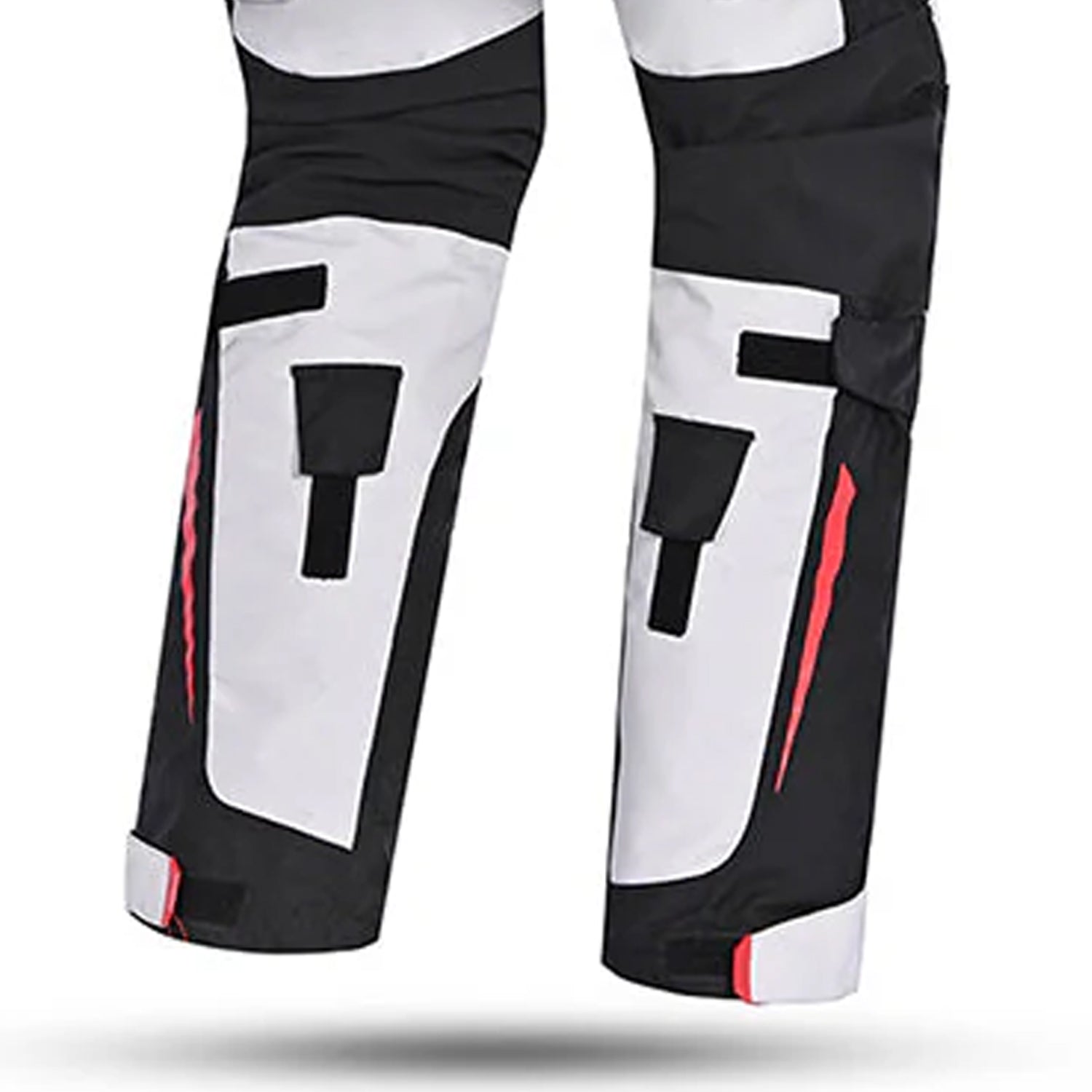 BEAUTIFUL TRANSFORMER Motorcycle Textile Pants Gray Black Red – 5 – Maximomoto PT