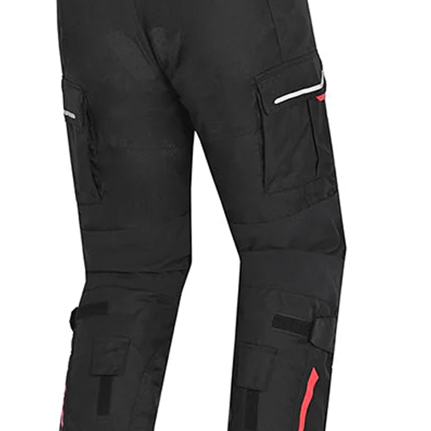 BEAUTIFUL TRANSFORMER Motorcycle Textile Pants Black Red – 7 – Maximomoto PT