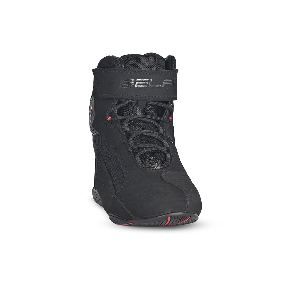BELA TROPHY Curto Couro Moto Homem Botas Preto - Imagem frontal da Boots