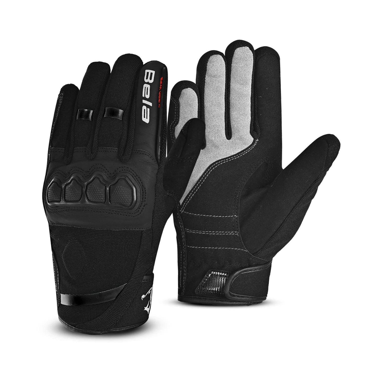 BELA TRACKER WINTER WP LUVAS DE MOTO COURO PRETO – 3 – Maximomoto PT