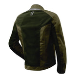 EIGHT AERO-FLOW Moto Textil Homem Casacos Khaki