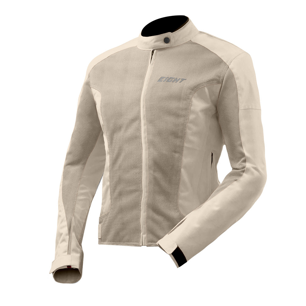 EIGHT AERO-FLOW Moto Textil Senhora Casacos Beige – 1 – Maximomoto PT