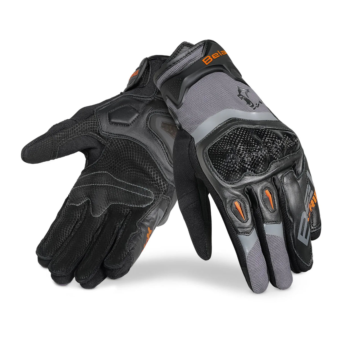 BELA DARING LUVAS HOMEM CINZA PRETO LARANJA