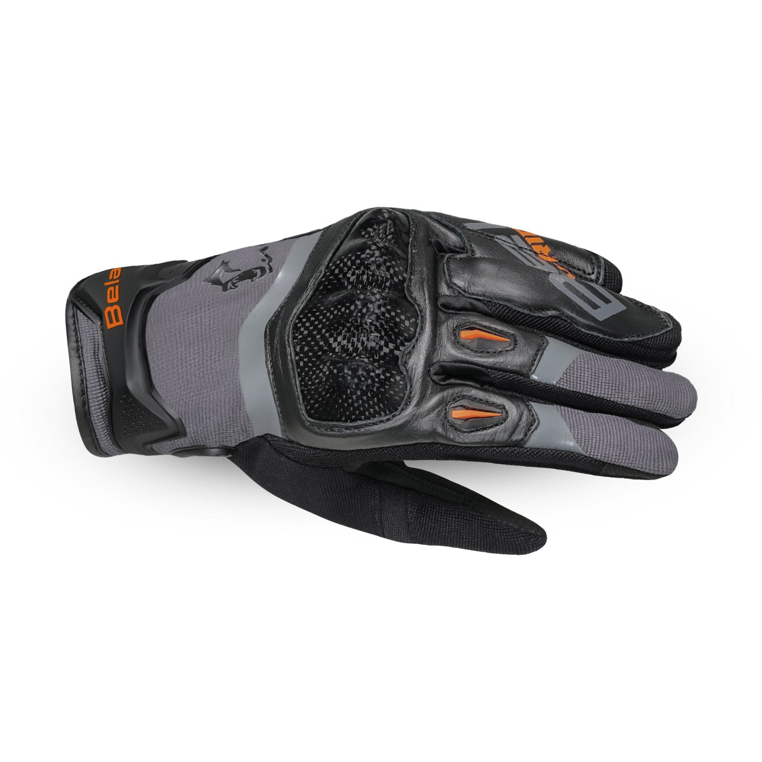 BELA DARING LUVAS HOMEM CINZA PRETO LARANJA – 2 – Maximomoto PT