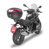 GIVI MK V40 Maleta Para Moto Negra Con Reflectores Rojos De 40 L