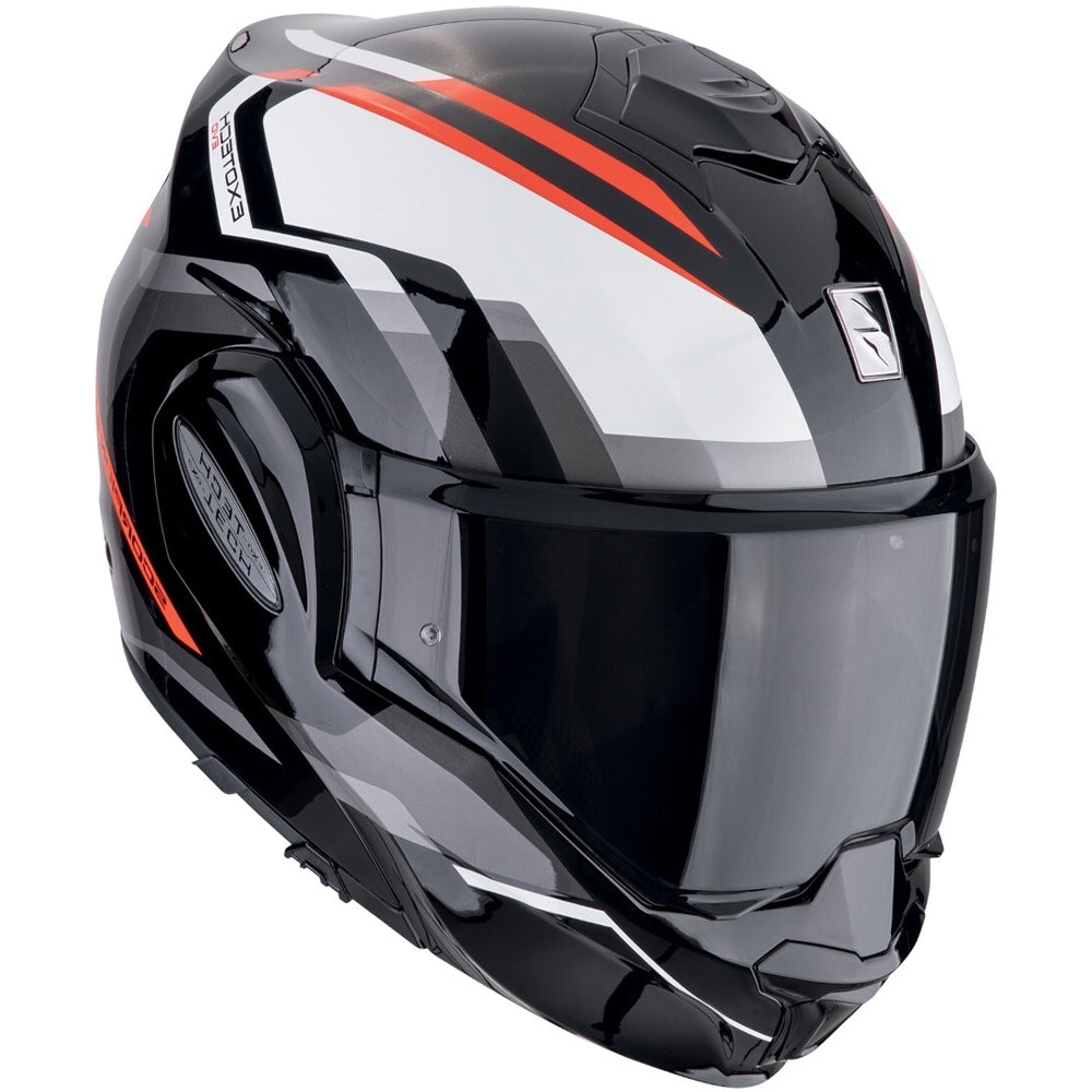 SCORPION EXO Tech Evo Furio motorcycle Modular hull Black Red – 2 – Maximomoto PT