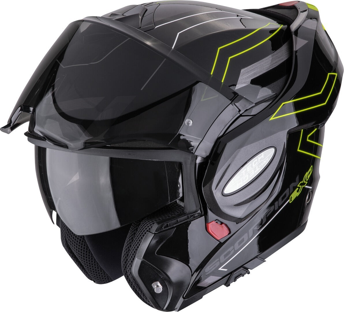 SCORPION EXO Tech Evo Conquer Modular hull Black Yellow – 2 – Maximomoto PT