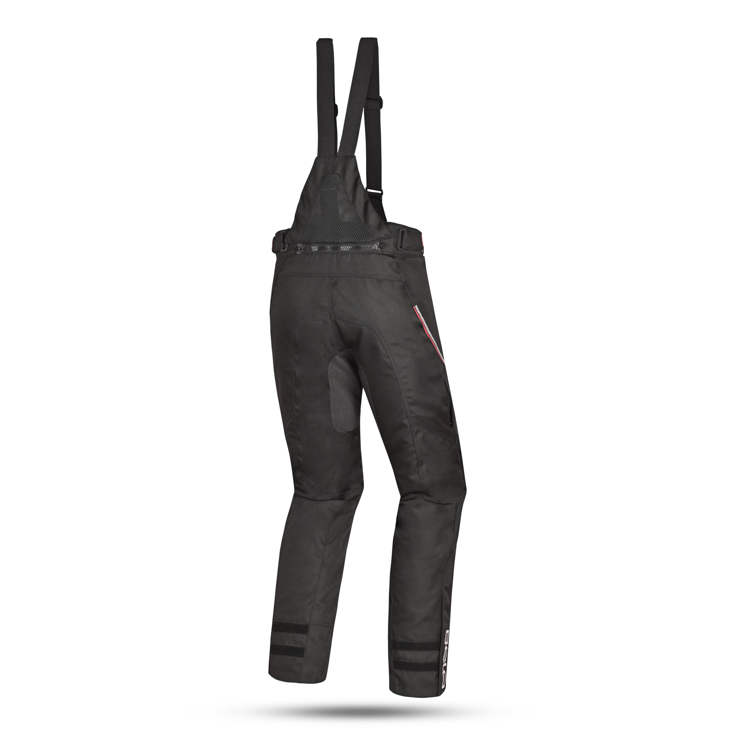 BELA Calm Digger Textil Moto Calcas Preto Vermelho 34L