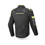 R-TECH KNIGHT RIDER Moto Curta Têxtil Casacos Preto Antracite Amarelo