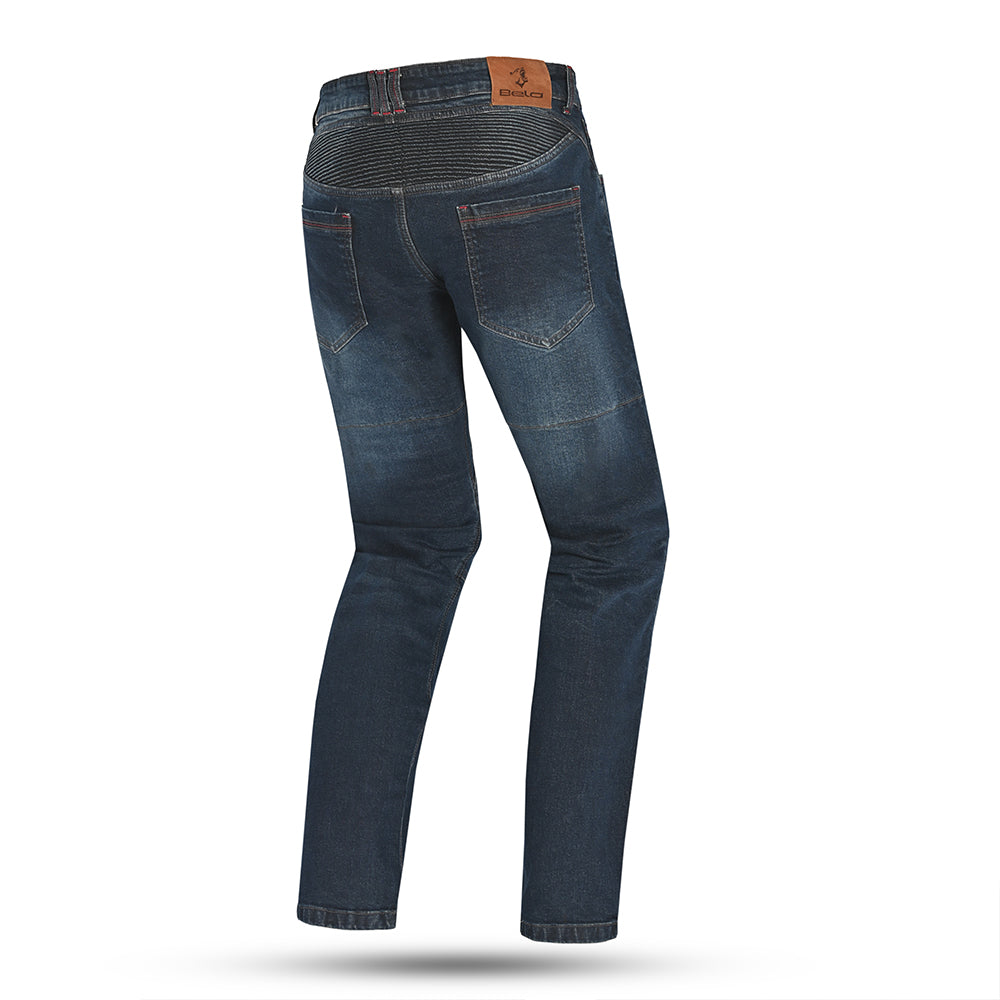 BELA BOSTON CE VAQUERO JEANS Moto Calças Azul 34L