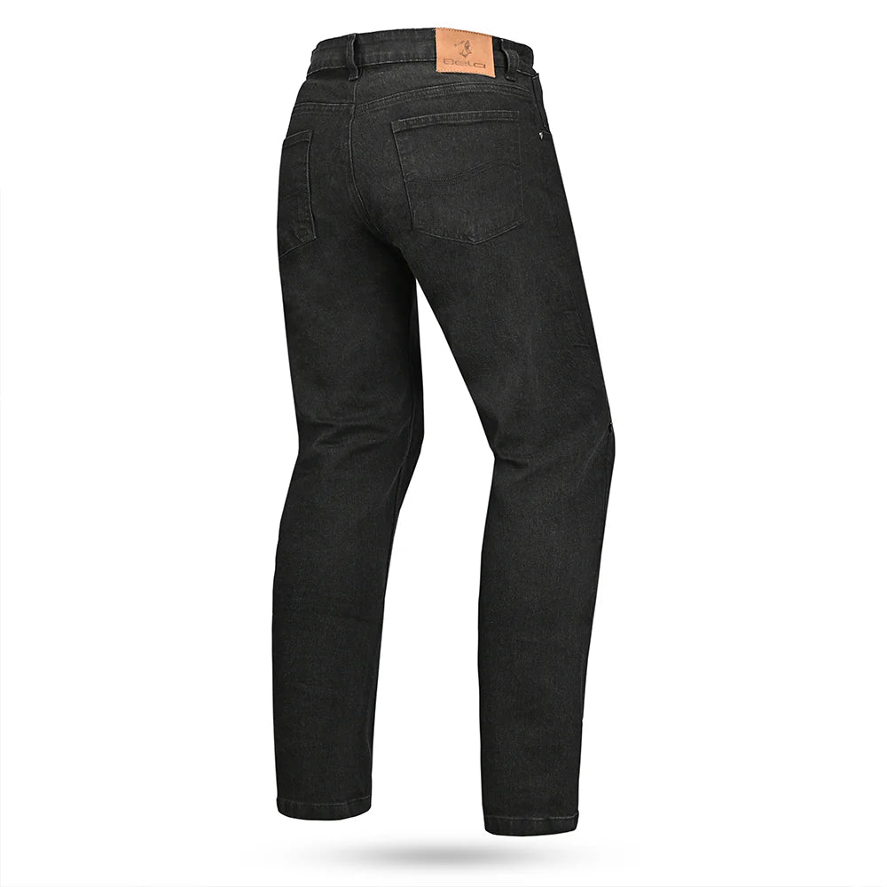 BELA CLARK Denim Jeans Moto Homem Calcas Preto 30L