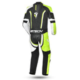 R-TECH HAWK 1 PC Fatos De Moto Preto Branco Fluor Amarelo