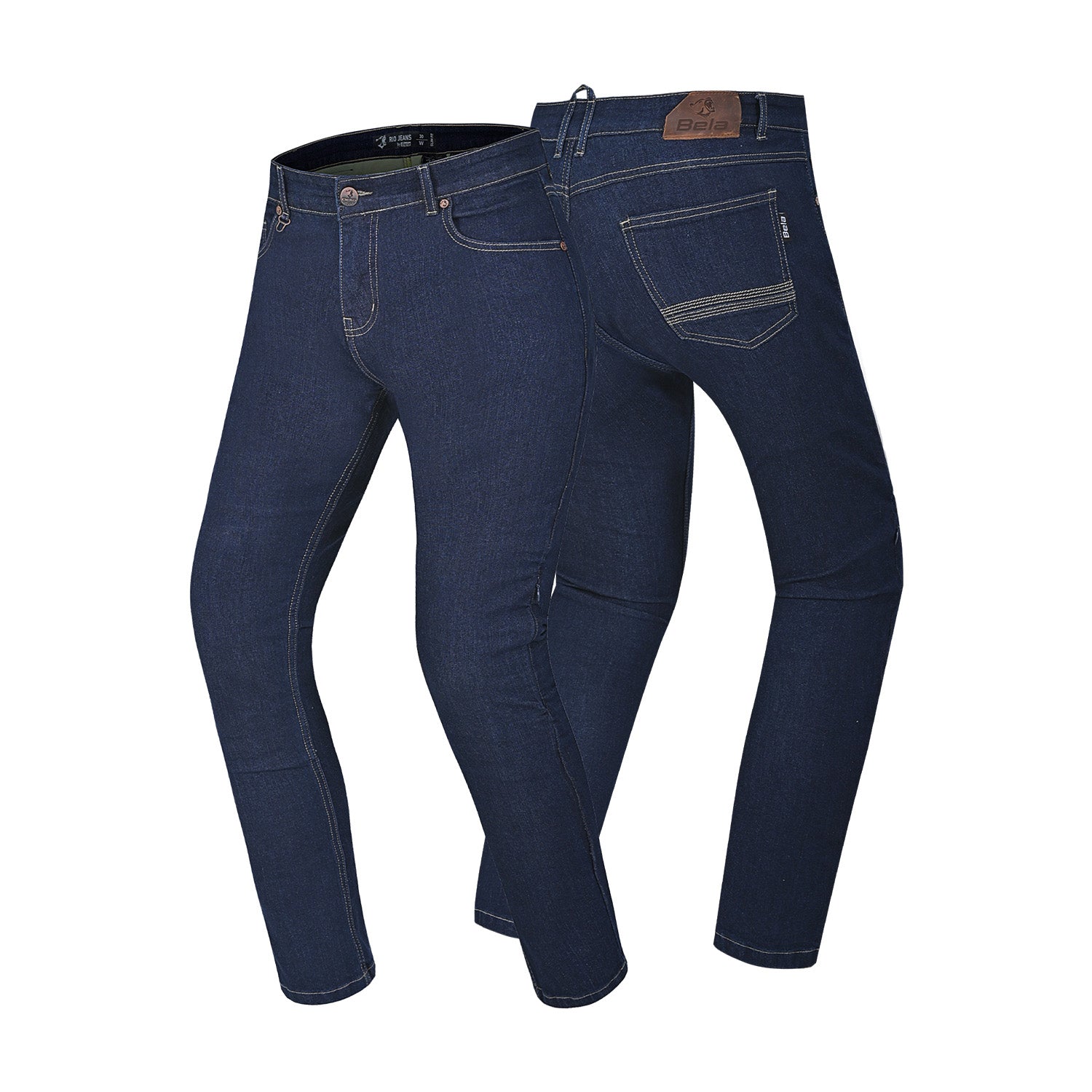BELA RIO JEANS DE MOTO SENHORA INDIGO AZUL – 3 – Maximomoto PT