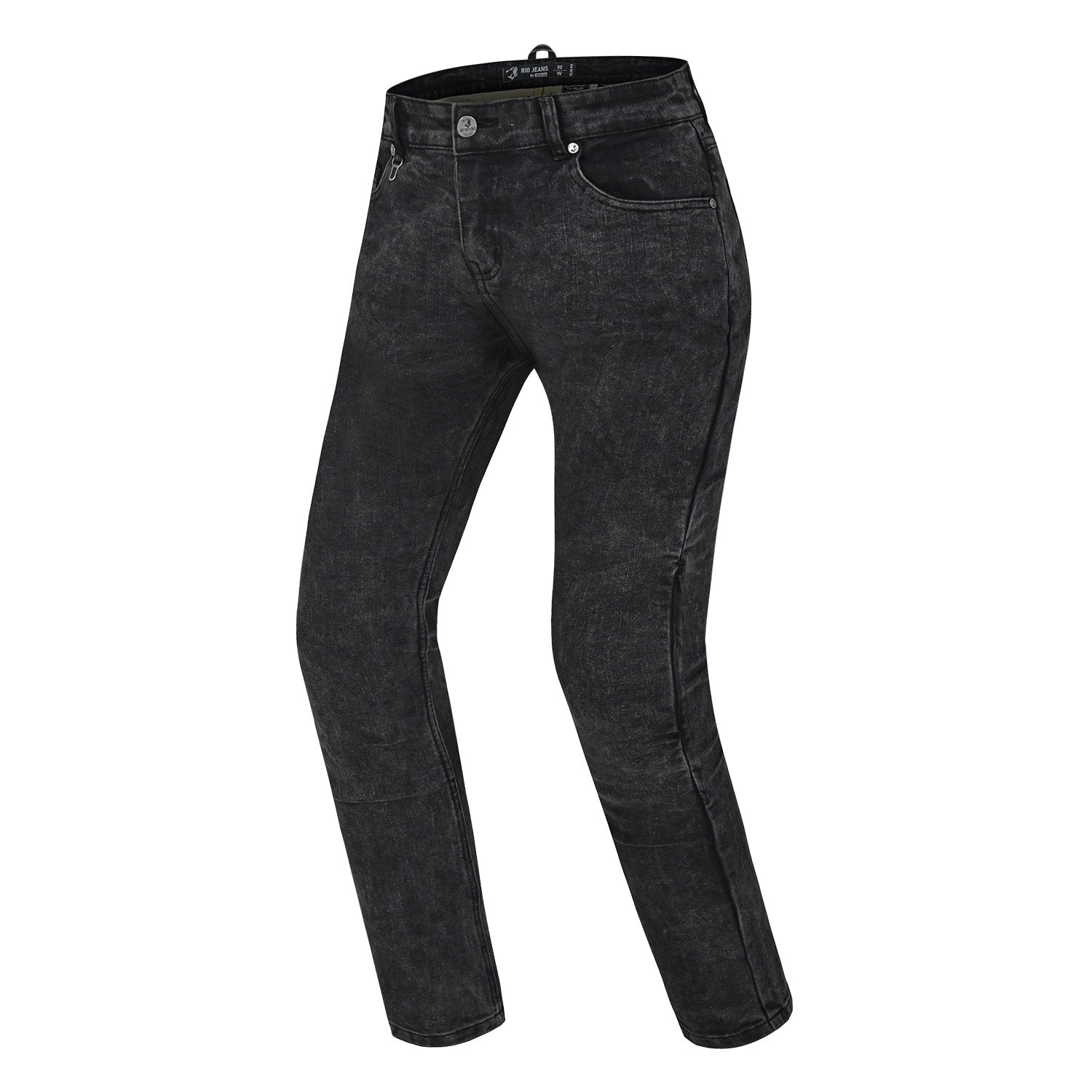 BELA RIO Jeans De Moto Senhora Random Preto – 2 – Maximomoto PT