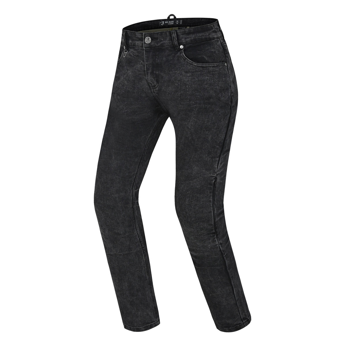 BELA RIO Jeans De Moto Senhora Random Preto