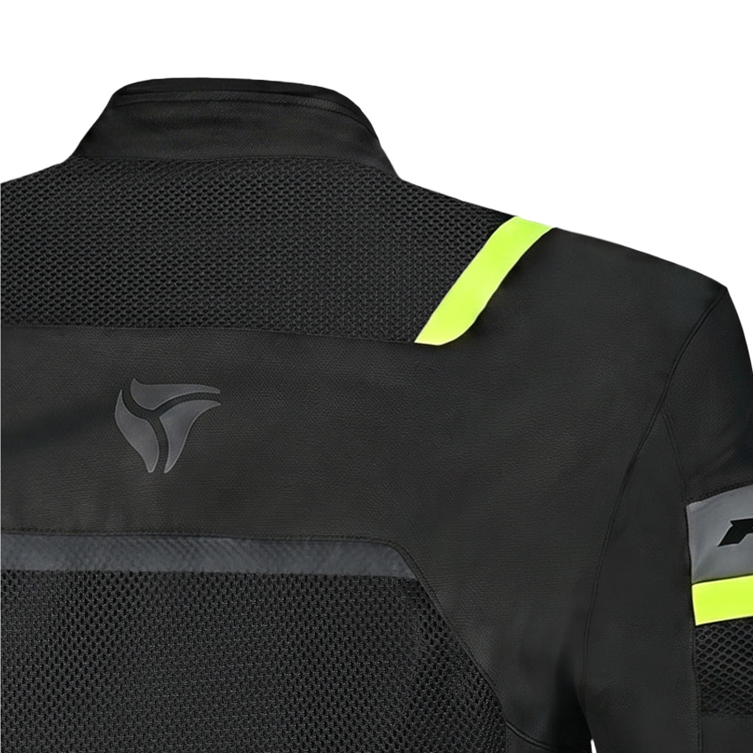 R-TECH SPIRAL MESH Motorcycle Jackets Summer Black Yellow Fluorescent – 6 – Maximomoto PT
