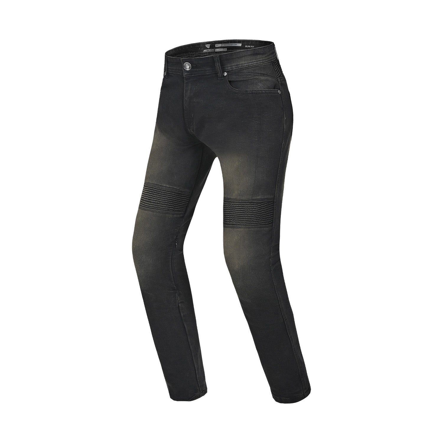 R-TECH VALENCIA PANTALON DE MUJER DENIM JEANS  NEGRO KHAKI TINT SPRAY – 1 – Maximomoto PT