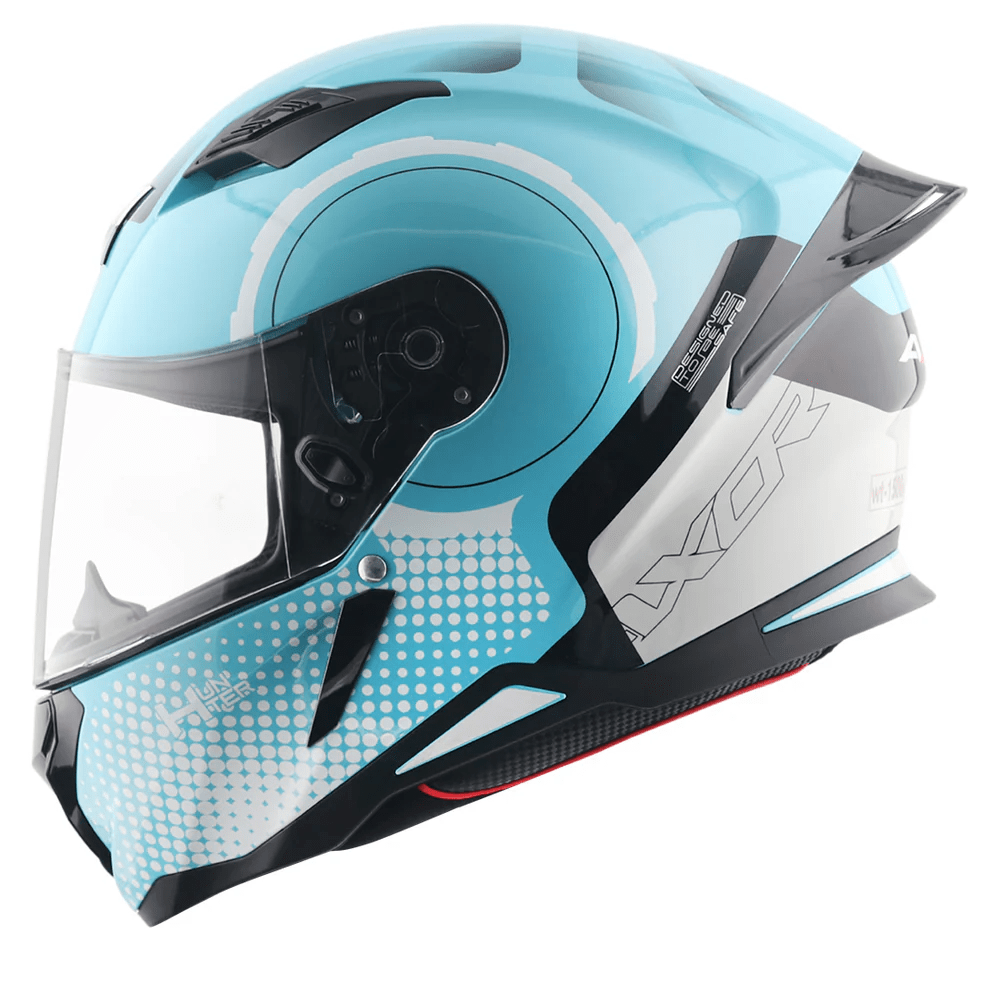 AXOR HUNTER SPEAR Moto Integral Capacete Azul – 5 – Maximomoto PT