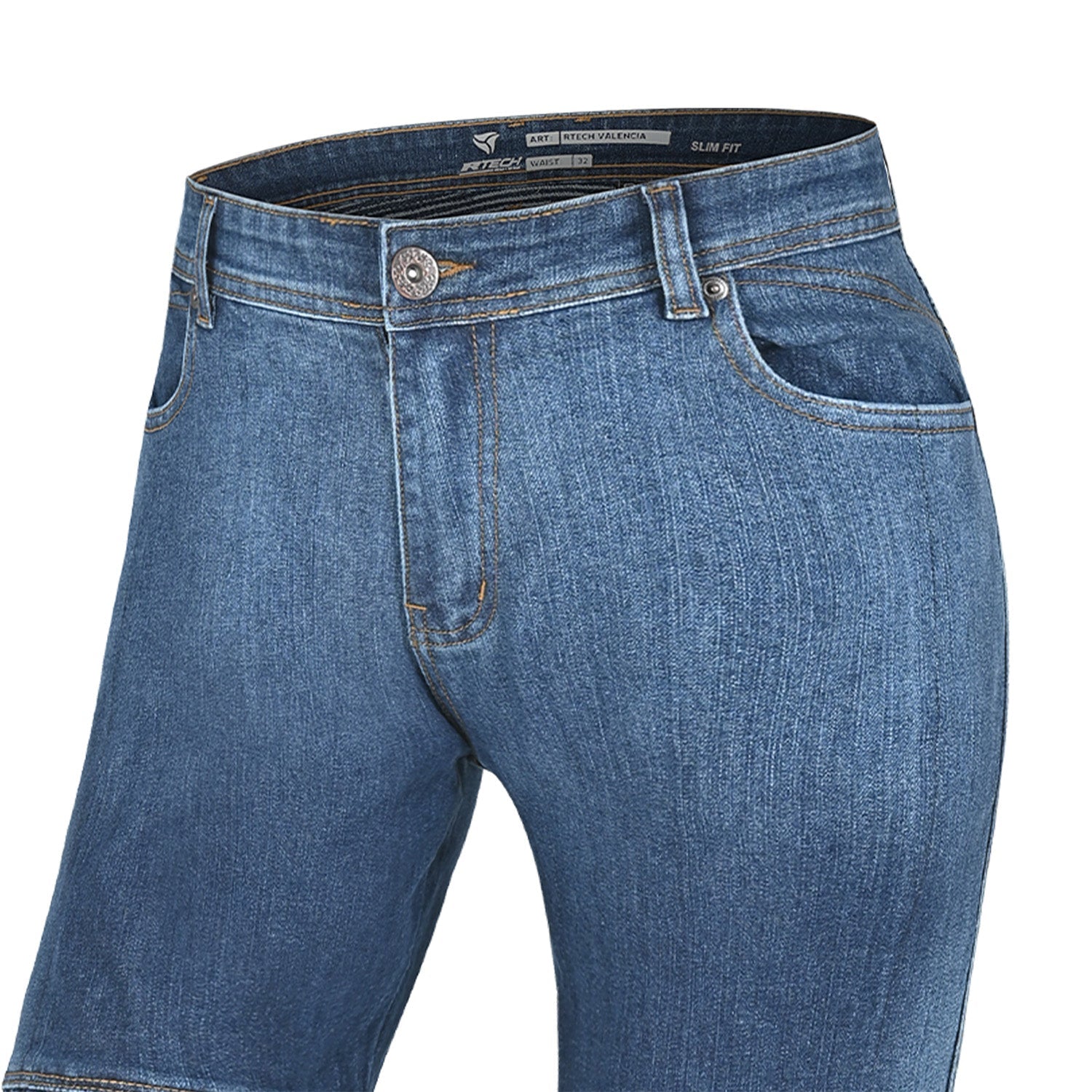 R-TECH VALENCIA MUJER PANTALON AZUL HALF BODY SPARY – 4 – Maximomoto PT
