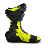 BELA SPEEDO 2.0 Botas De Moto Couro Preto Amarelo Fluor