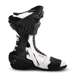 BELA SPEEDO 2.0 Botas De Moto Couro Preto Branco