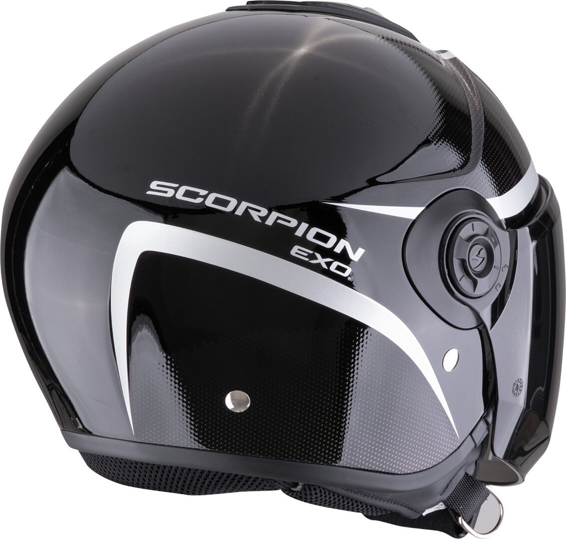 SCORPION EXO-CITY II INTERCITY Cara Abierta Casco Jet Negro Camaleon – 3 – Maximomoto PT