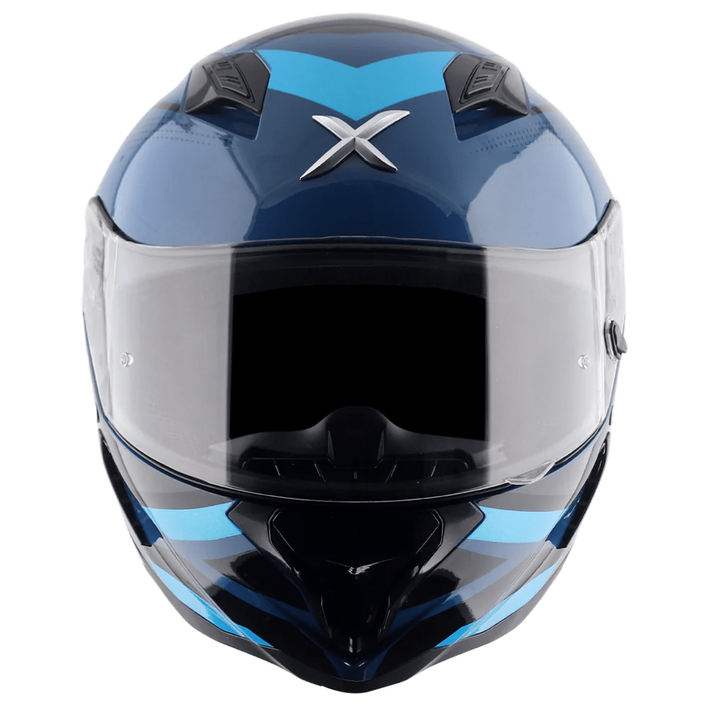 AXOR HUNTER CORNET Moto Integral Capacete Preto Azul – 3 – Maximomoto PT