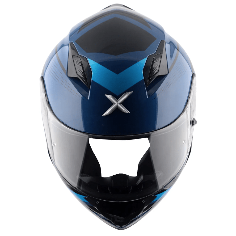 AXOR HUNTER CORNET Moto Integral Capacete Preto Azul – 9 – Maximomoto PT