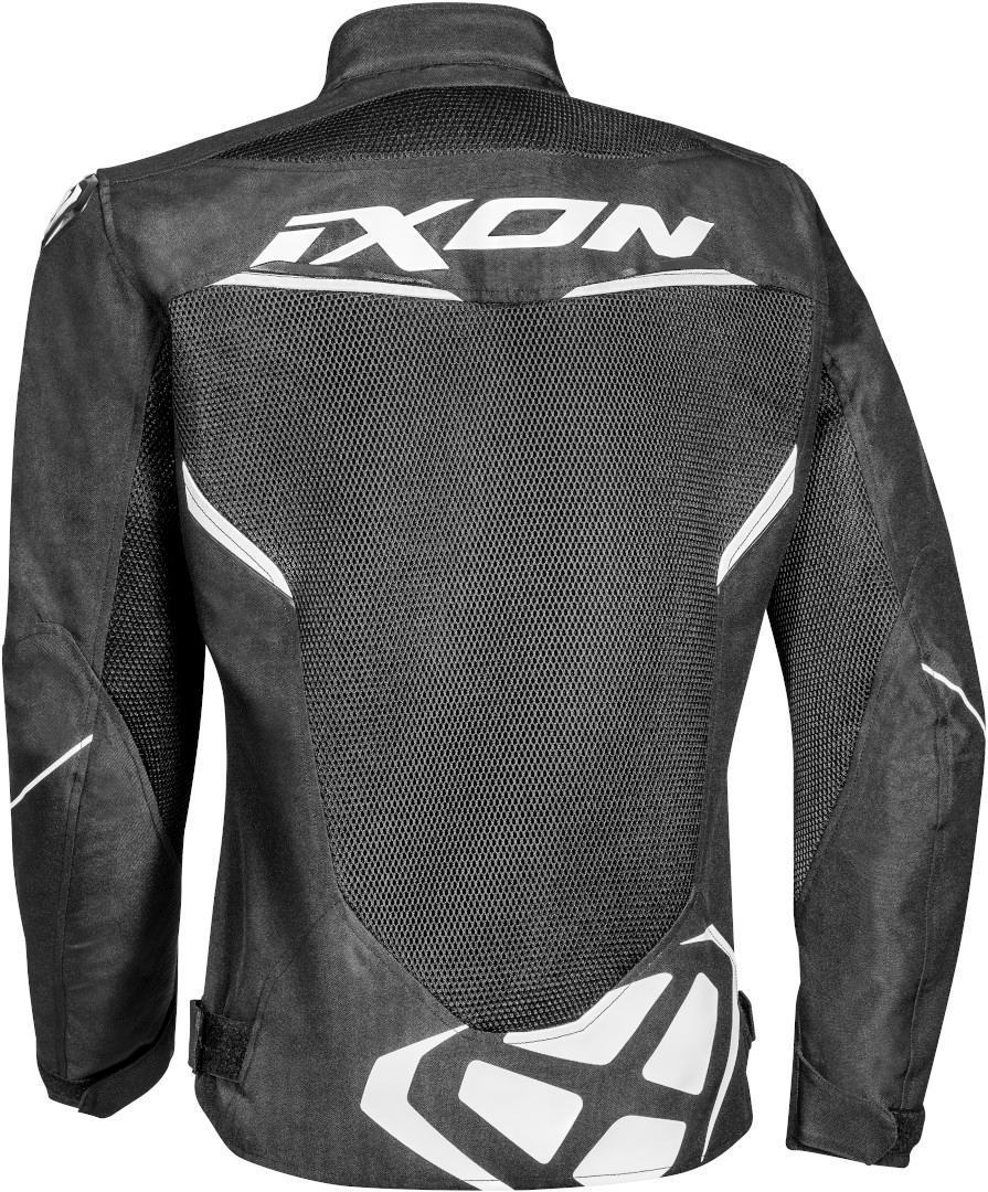 IXON DRACO Hombre Motorcycle Textile Jacket White Black – 2 – Maximomoto PT