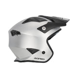 ACERBIS ARIA METALLIC URBANO MOTO CAPACETES JATO PRATA METÁLICA